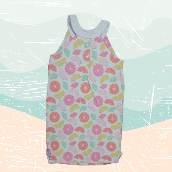 Girls Summer Shift Dress - Picture 2 of 4